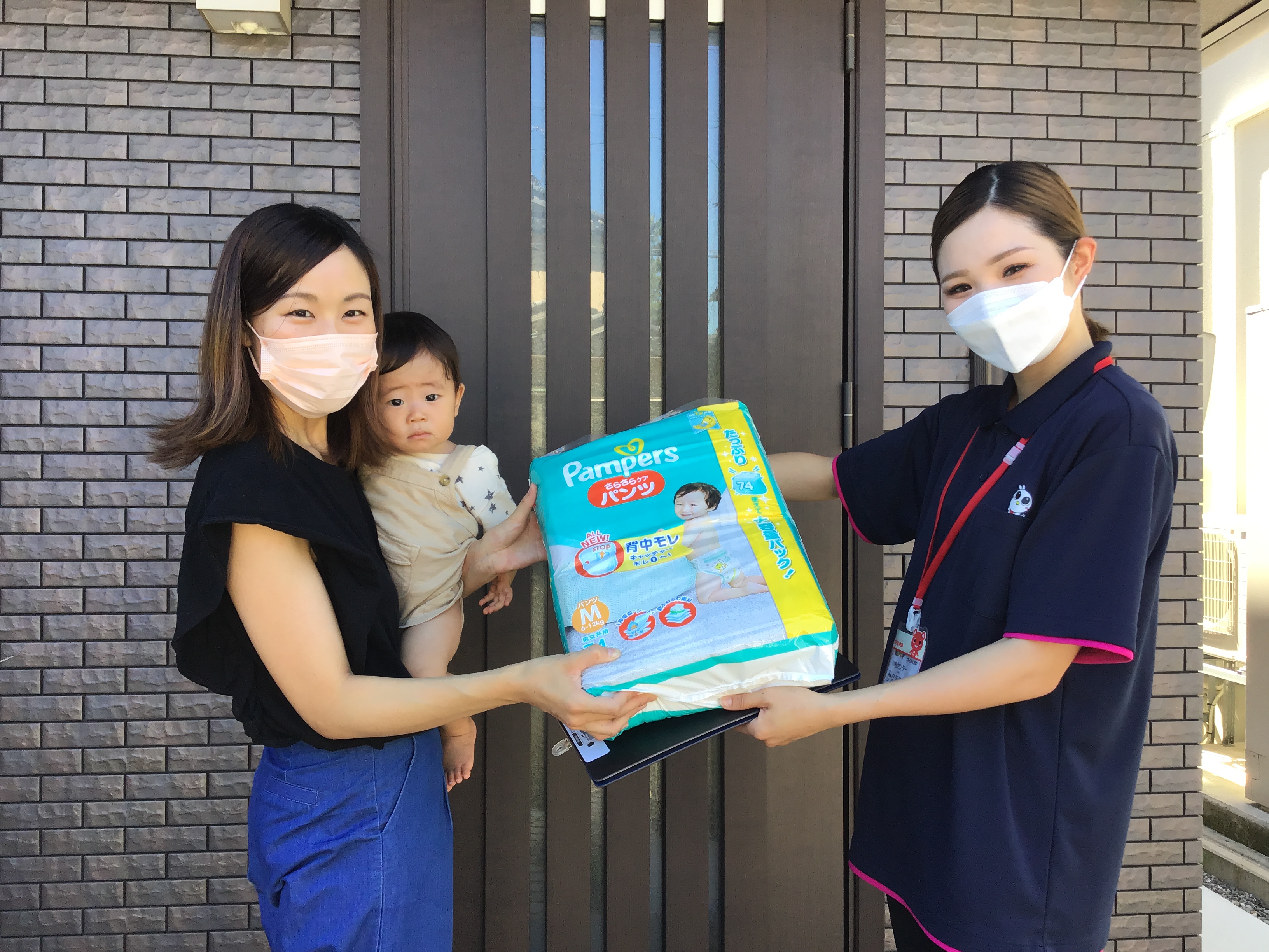 小松市赤ちゃん紙おむつ定期便 出発式を開催 | 生活協同組合コープいしかわ