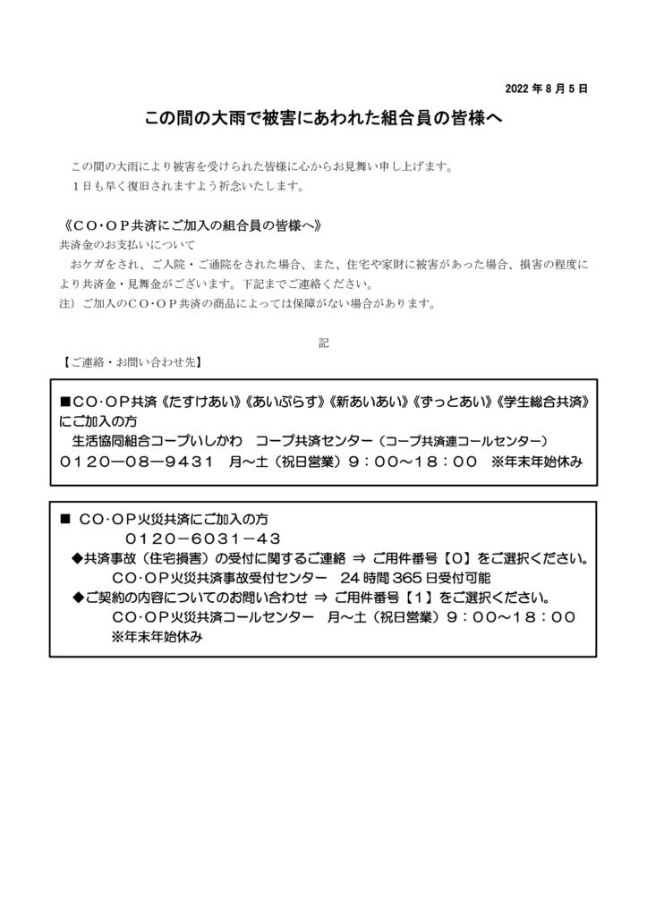 （専用FD版）【大雨】ＨＰ掲載用お見舞いのサムネイル